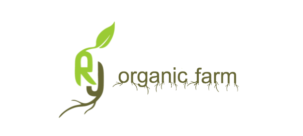 RJ ORAGNIC FARM LOGO